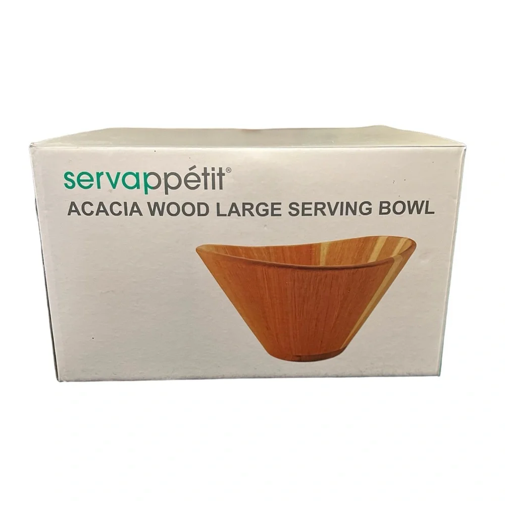 Servappetit Acacia Wood Serving Bowl